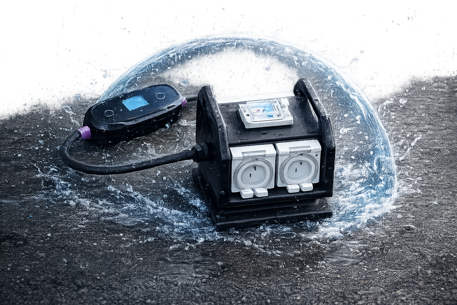 V2L-Ultra 6.6kW Discharge Adaptor With Weather-Proof Power Board for All Brands