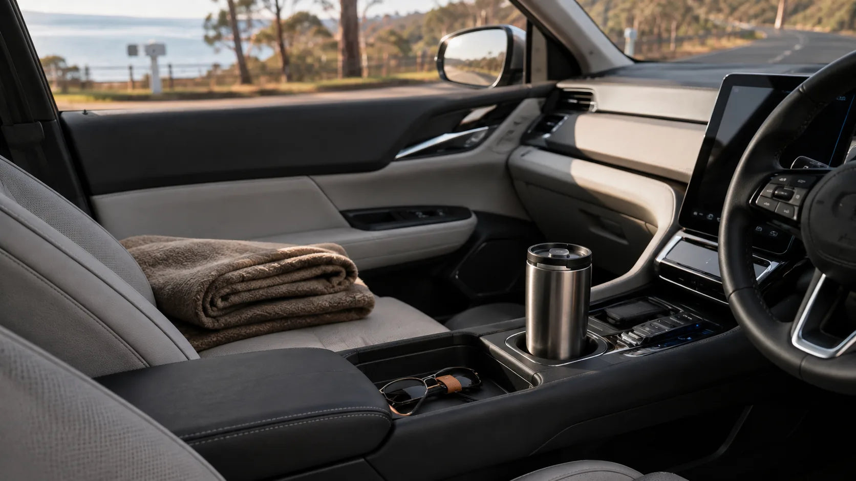 Comfort and utility accessories in a vehicle